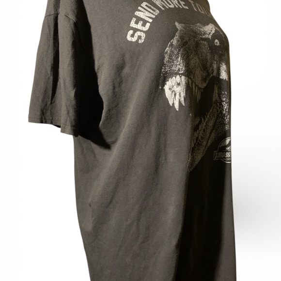 Jurassic Park Black Graphic T-Shirt (item#10156) - Picture 3 of 5